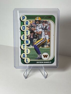 2024 Score - Protential #3 Jayden Daniels (RC)
